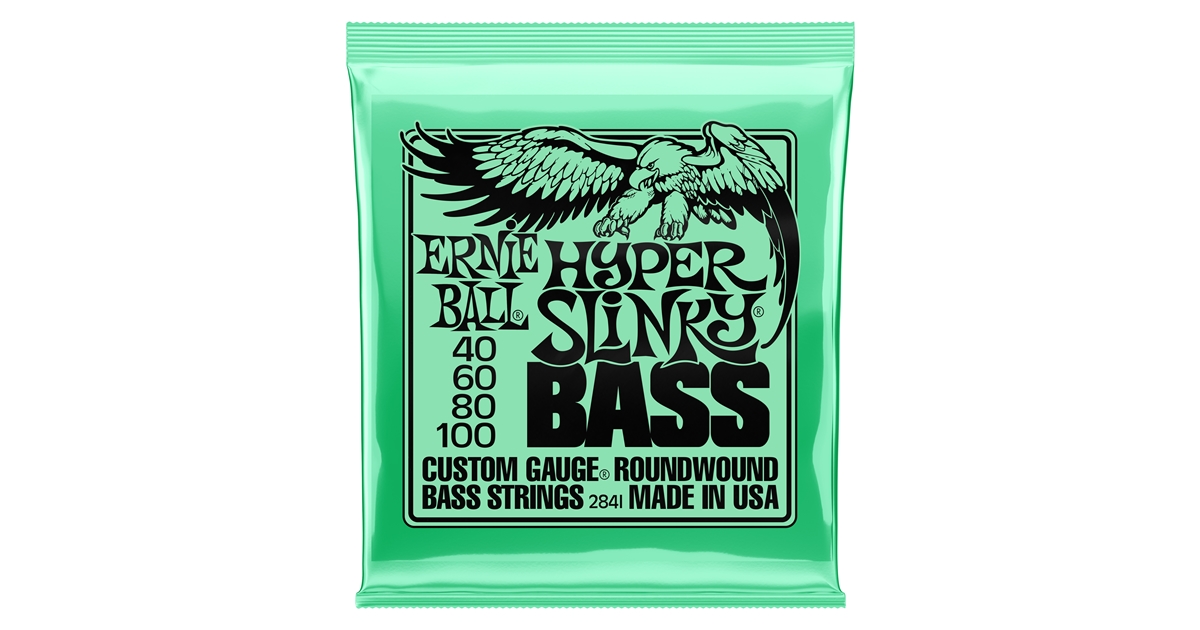 Ernie Ball 2841 Hyper Slinky Bass 40-100