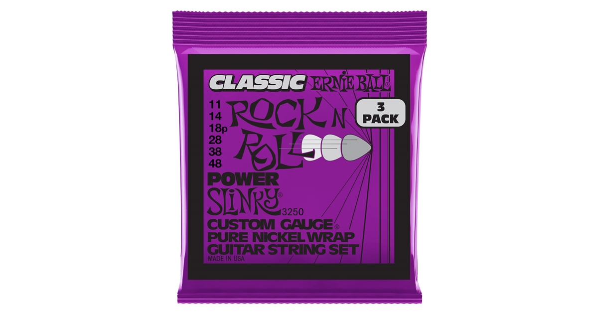 Ernie Ball 3250 Power Slinky Clas RnR Pk 11 48