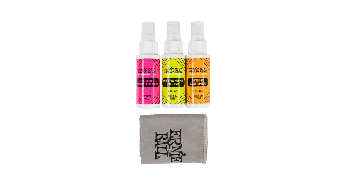 Ernie Ball 4225 Instrument Care 3-pack
