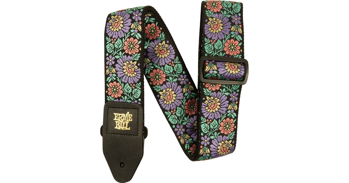 Ernie Ball 5340 Evening Bloom Jacquard Strap