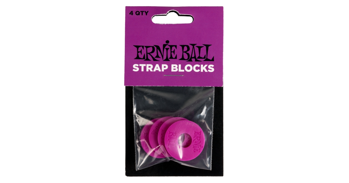 Ernie Ball 5618 Strap Blocks Purple