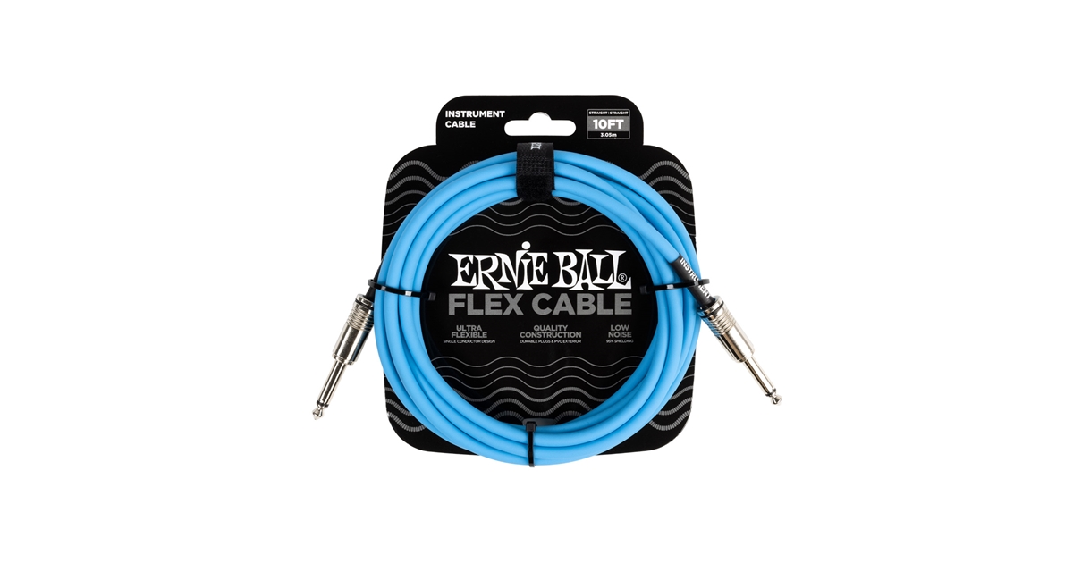 Ernie Ball 6412 Flex Cable Blue 3m