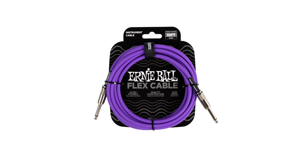 Ernie Ball 6415 Flex Cable Purple 3m