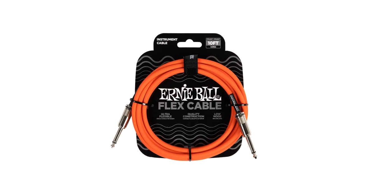 Ernie Ball 6416 Flex Cable Orange 3m