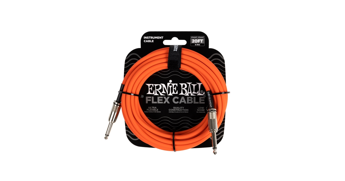 Ernie Ball 6421 Flex Cable Orange 6m