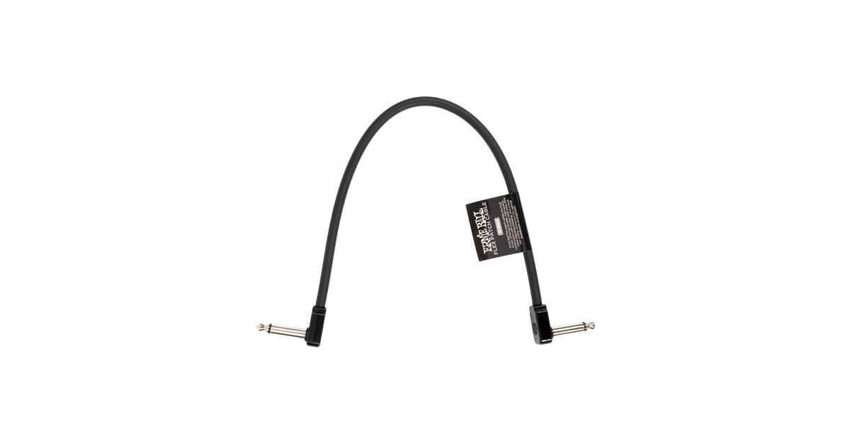 Ernie Ball 6440 Flex Patch Cable Black 30cm