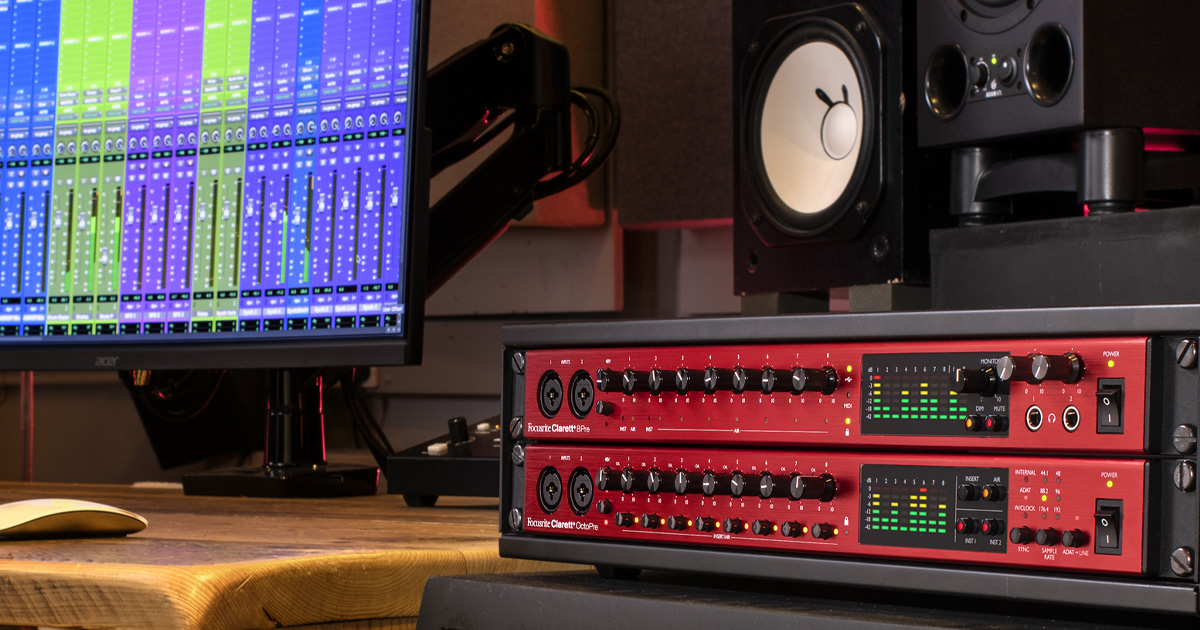 Focusrite Clarett+ Octopre