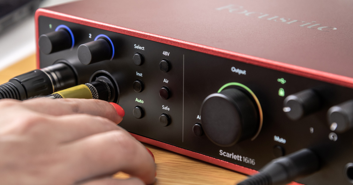 Focusrite Scarlett 16i16 4th Gen