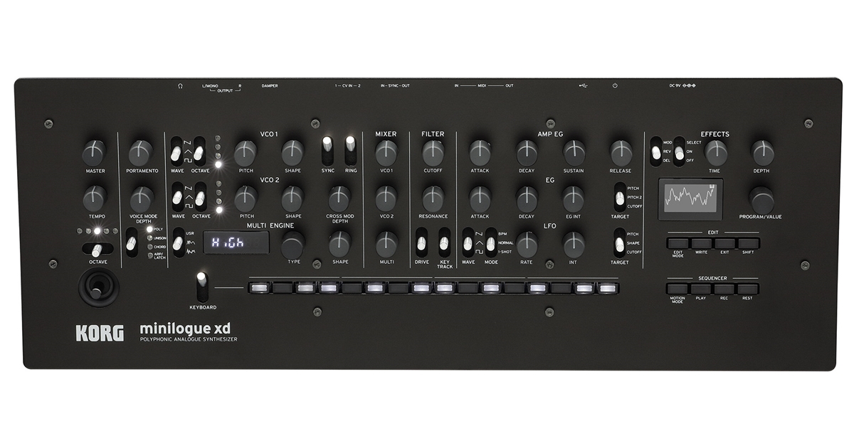 Korg minilogue xd module - Sintetizzatore Analogico