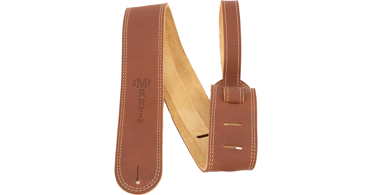 Martin & Co. 18A0012 Tracolla in pelle Ball Glove Leather/Suede, Brown