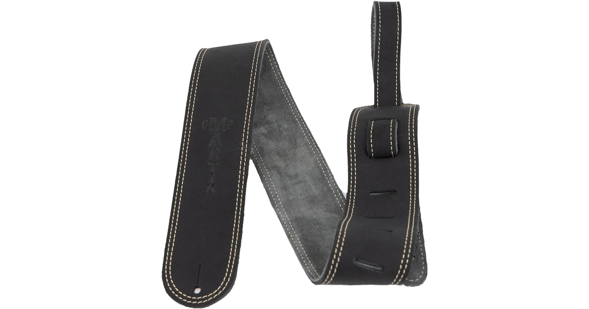 Martin & Co. 18A0013 Tracolla in pelle Ball Glove Leather/Suede, Black