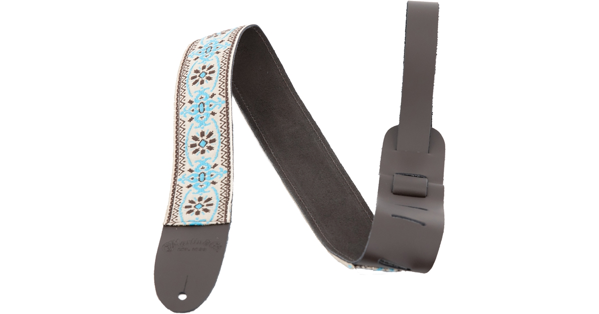 Martin & Co. 18A0084 Tracolla Retro Woven, Blue Vintage