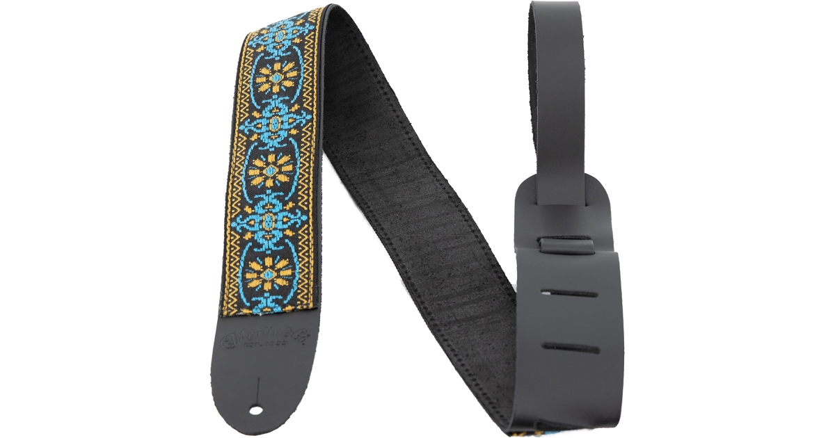 Martin & Co. 18A0085 Tracolla Retro Woven, Yellow Vintage