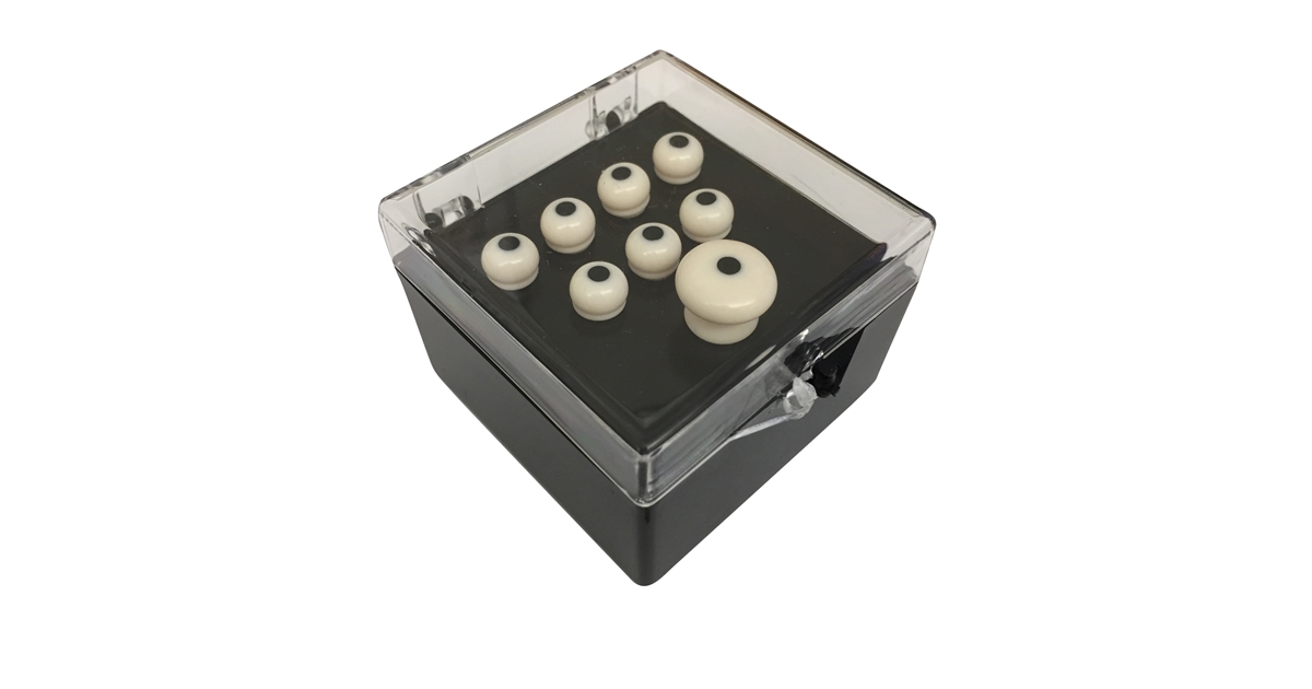 Martin & Co. 18APP0001 Authentic Series Set Pin White, Black Inlay