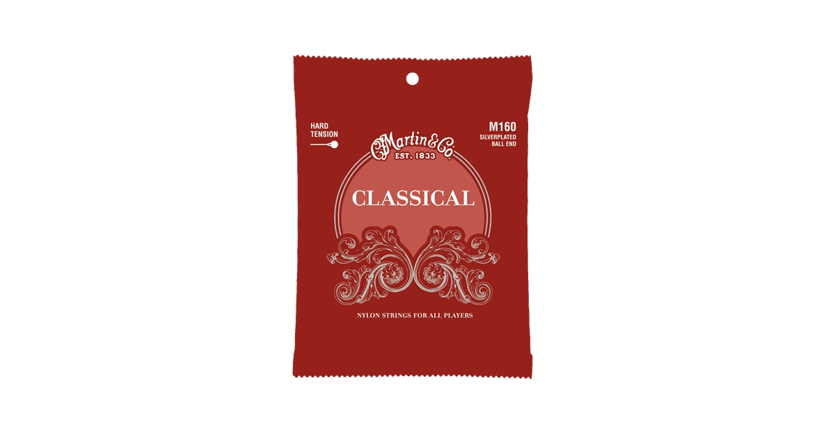 Martin & Co. M160 Classical Guitar Tensione Forte "ball end" 28-43