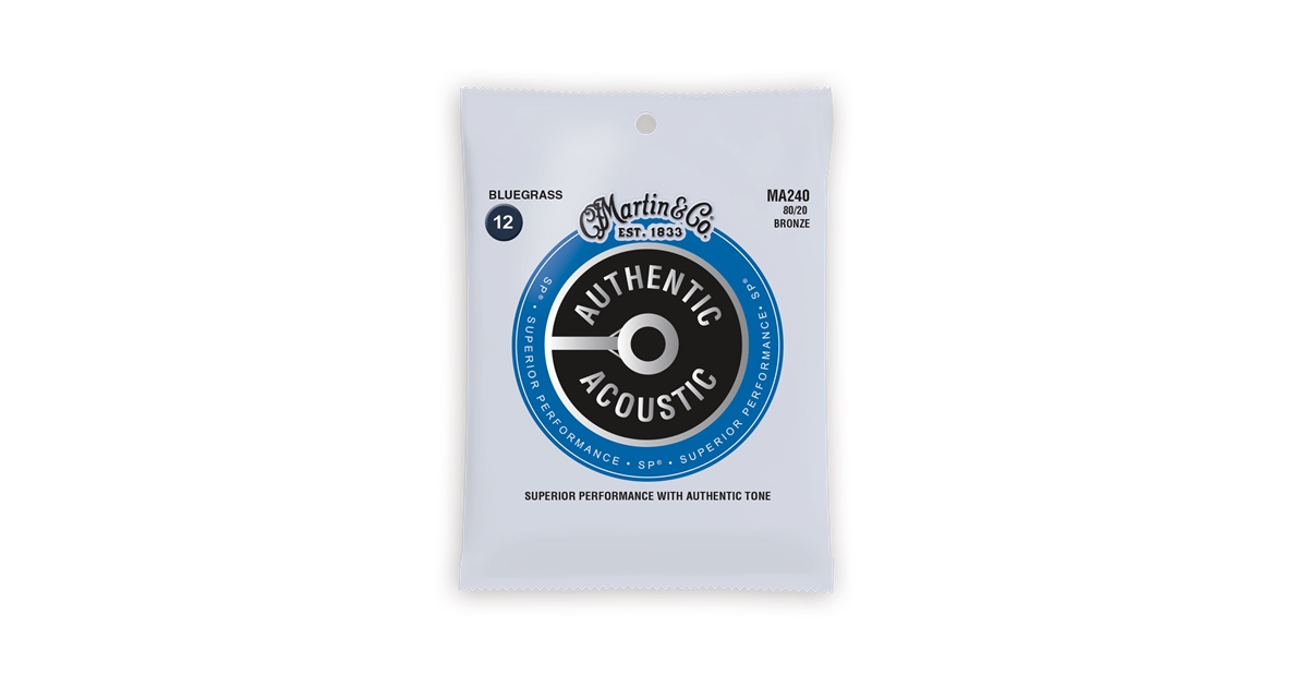 Martin & Co. MA240 Authentic SP Bluegrass Bronze 12-56