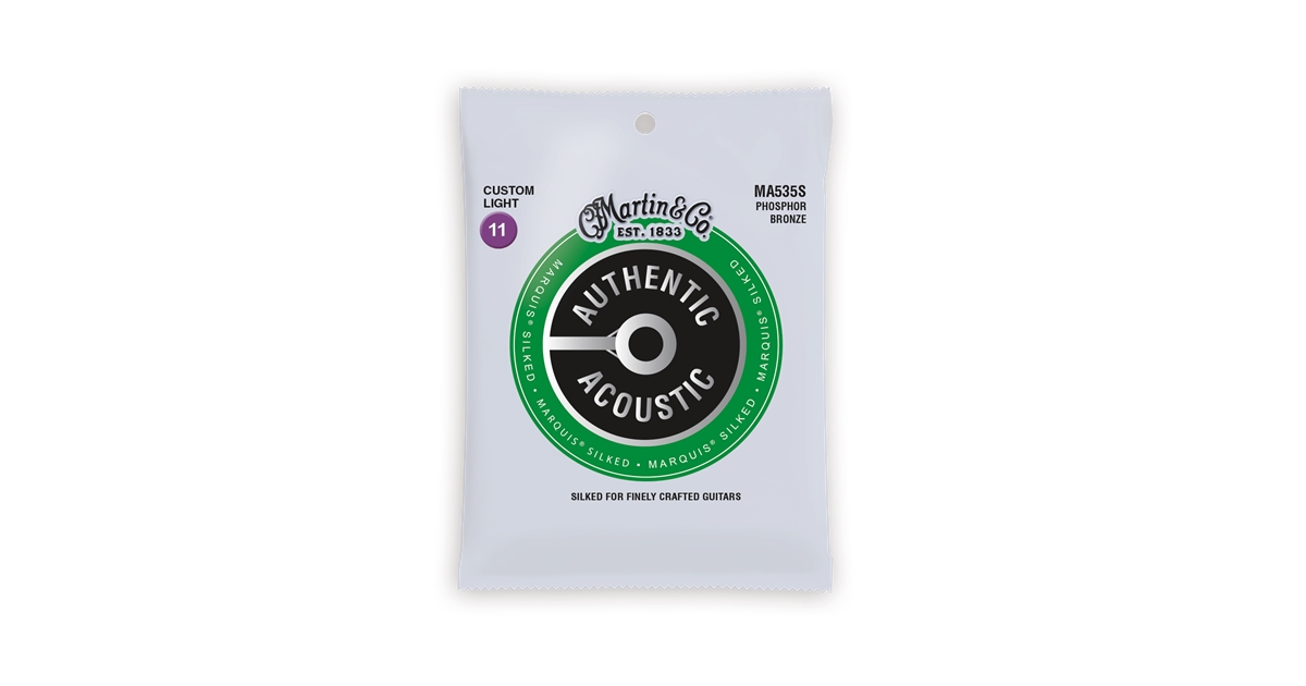 Martin & Co. MA535S Authentic Marquis Silked Custom Light Phosphor Bronze 11-52