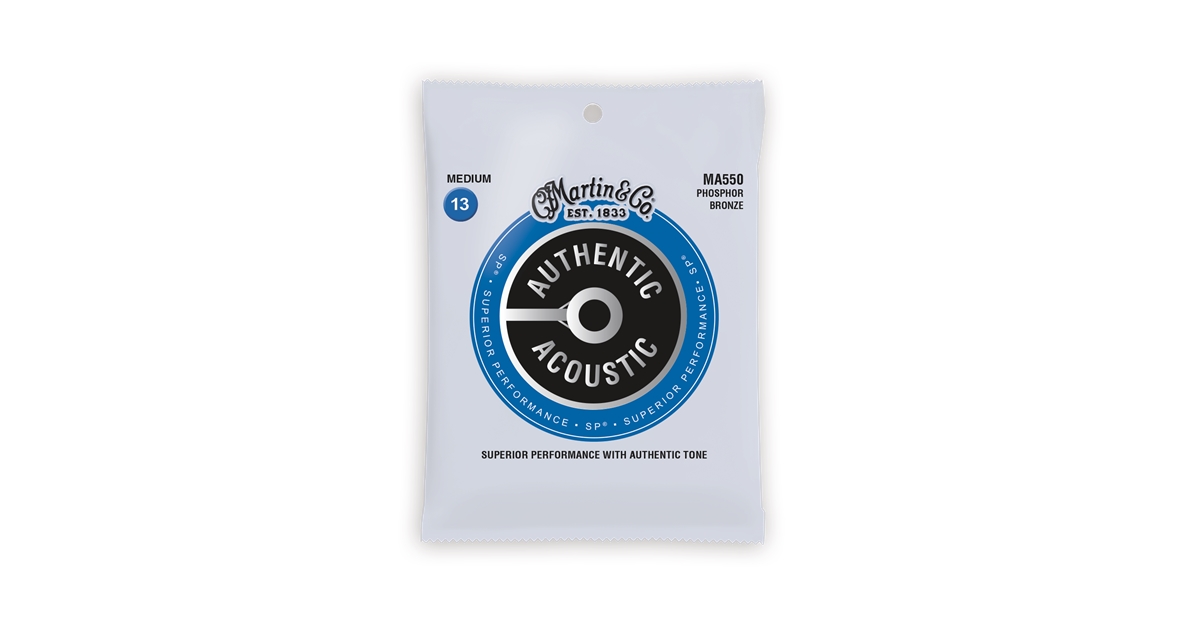 Martin & Co. MA550 Authentic SP Medium Phosphor Bronze 13-56