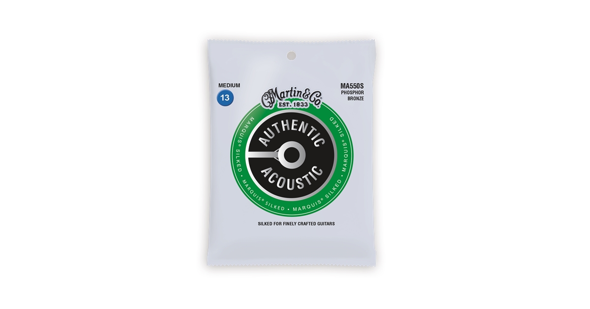 Martin & Co. MA550S Authentic Marquis Silked Medium Phosphor Bronze 13-56