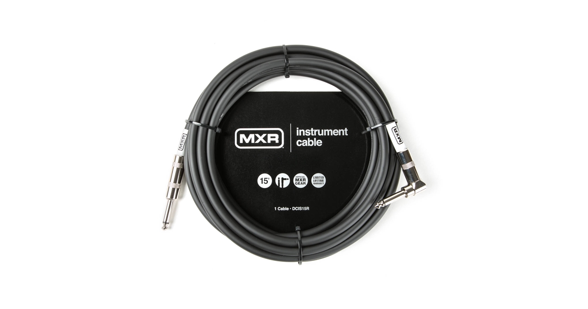 Mxr DCIS15R Cavo strumento Jack angolato 5 metri