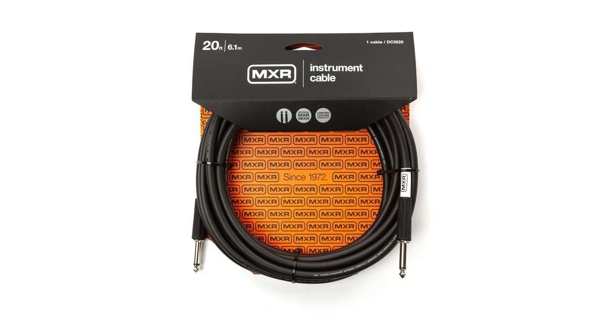 Mxr DCIS20 Cavo strumento Standard, 6 Metri