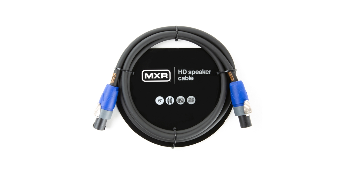 MXR DCSKHD6 CAVO SPEAKER SPEAKON 1,8 METRI MXR DCSKHD6 CAVO SPEAKER SPEAKON 1,8 METRI