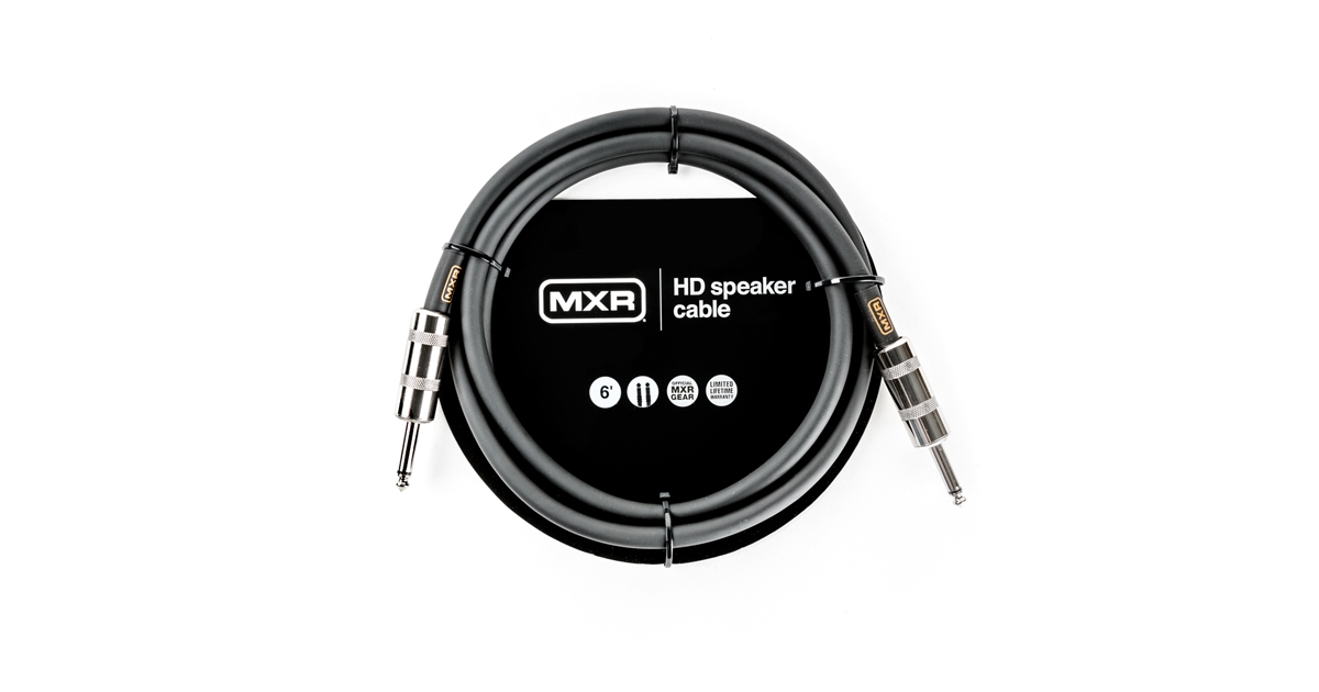 MXR DCSTHD6 CAVO SPEAKER JACK 1,8 METRI MXR DCSTHD6 CAVO SPEAKER JACK 1,8 METRI