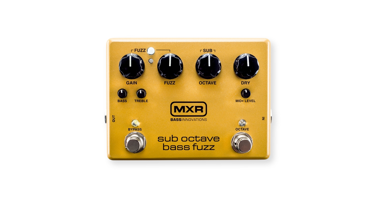 Mxr M287 Sub Octave Bass Fuzz