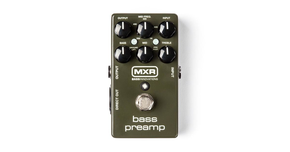 Mxr M81 Bass Preamp