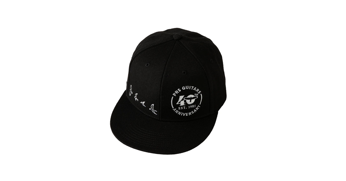 Prs 40th Anniversary Baseball Hat Black