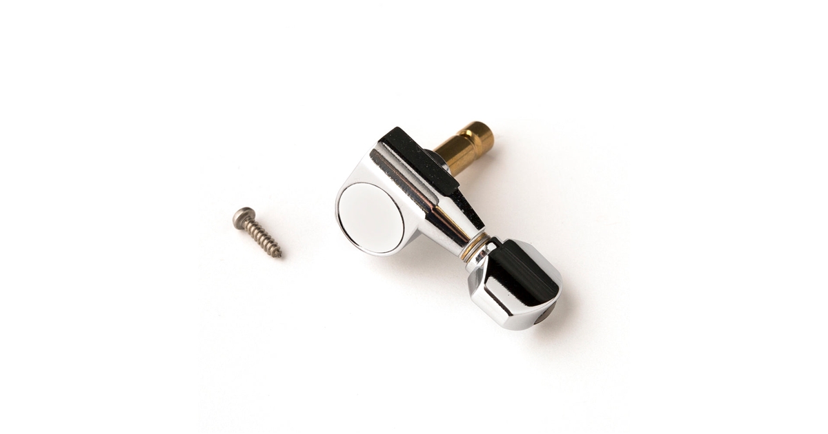 Prs Phase II Locking Tuner, Bass-side, CHROME w/Chrome