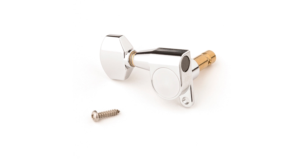 Prs Phase II Locking Tuner, Treble-side, CHROME w/Chro