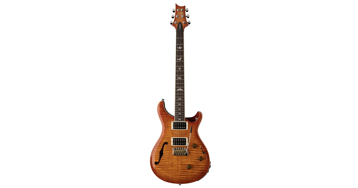 Prs SE Custom 24 Semi-Hollow Piezo Vintage Sunburst 2025