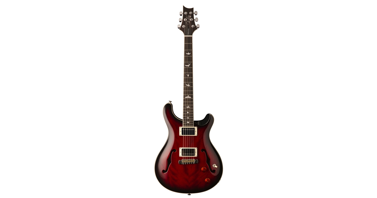 Prs SE Hollowbody Standard Fire Red Burst