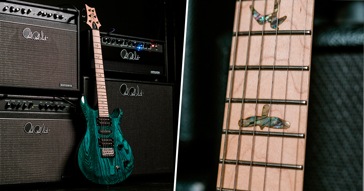 Prs SE Swamp Ash Special Iri Blue