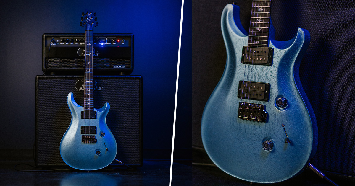 Prs Standard 24 Satin Frost Blue Metallic 2025