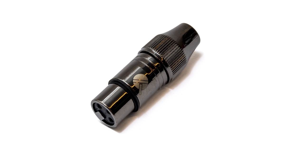 QUIK LOK G/50 CANNON XLR 3 POLI FEMMINA METAL GREY QUIK LOK G/50 CANNON XLR 3 POLI FEMMINA METAL GREY