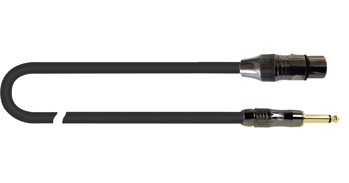 QUIK LOK ITST/FJM-5 CAVO CANNON XLR FEMMINA / JACK 6.3 TS MONO 5 MT QUIK LOK ITST/FJM-5 CAVO CANNON XLR FEMMINA / JACK 6.3 TS MONO 5 MT