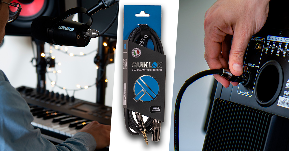 QUIK LOK ITST/MF-5 XLR MASCHIO/XLR FEMMINA 5 MT QUIK LOK ITST/MF-5 XLR MASCHIO/XLR FEMMINA 5 MT