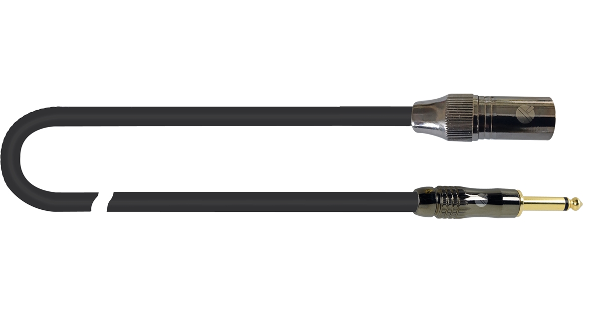 QUIK LOK ITST/MJM-5 CAVO CANNON XLR MASCHIO / JACK 6.3 TS MONO 5 MT QUIK LOK ITST/MJM-5 CAVO CANNON XLR MASCHIO / JACK 6.3 TS MONO 5 MT