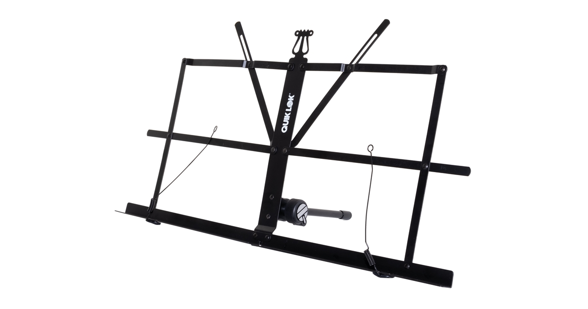 QUIK LOK MUS/001 LEGGIO DA TAVOLO CON BORSA