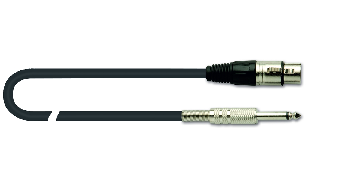 QUIK LOK MX/777-3 CAVO XLR FEMMINA/JACK MONO 3 MT QUIK LOK MX/777-3 CAVO XLR FEMMINA/JACK MONO 3 MT