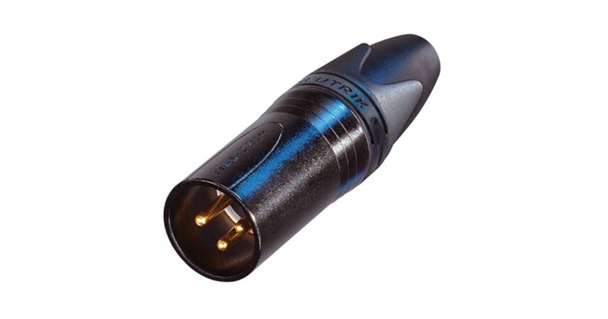 QUIK LOK NC/355 BG CANNON XLR 3 POLI MASCHIO NERO NEUTRIK (NC3MXX-B) QUIK LOK NC/355 BG CANNON XLR 3 POLI MASCHIO NERO NEUTRIK (NC3MXX-B)