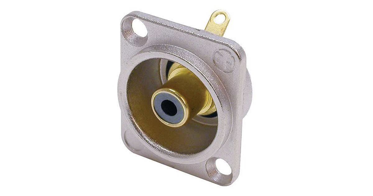 QUIK LOK NC/372 BK RCA FEMMINA DA PANNELLO NEUTRIK (NF2D-0) QUIK LOK NC/372 BK RCA FEMMINA DA PANNELLO NEUTRIK (NF2D-0)