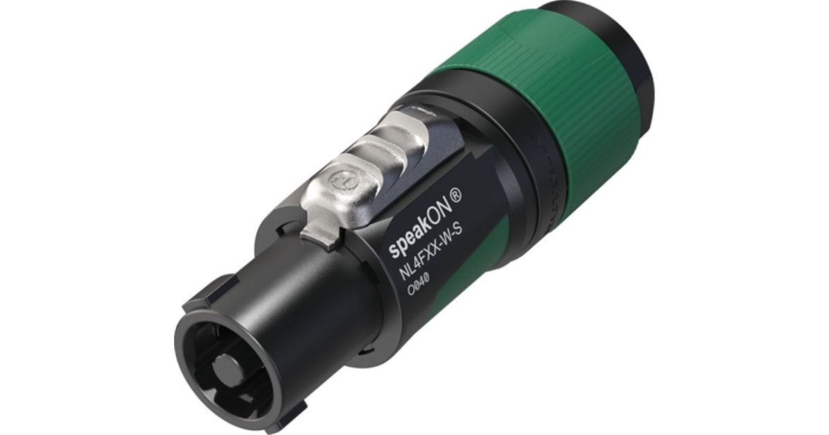 QUIK LOK NS/191 SPEAKON 4 POLI NEUTRIK (NL4FXX-W-S) QUIK LOK NS/191 SPEAKON 4 POLI NEUTRIK (NL4FXX-W-S)