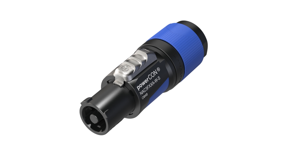 QUIK LOK NS/236 NEUTRIK POWERCON (NAC3FXXA-W-S)