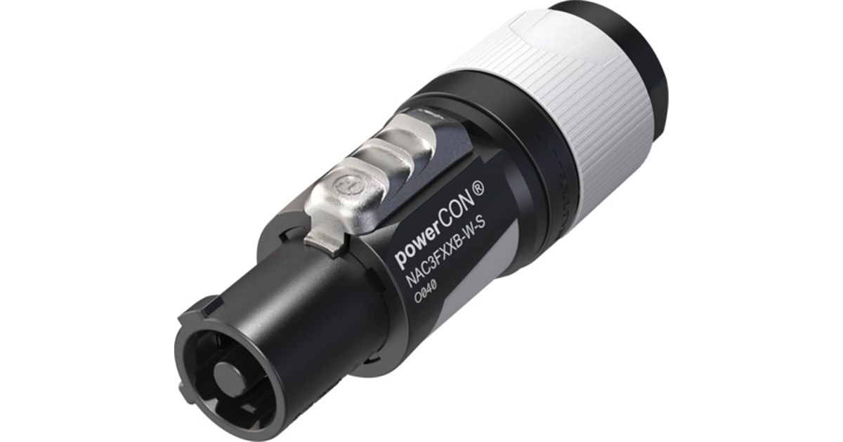 QUIK LOK NS/237 NEUTRIK POWERCON (NAC3FXXB-W-S)