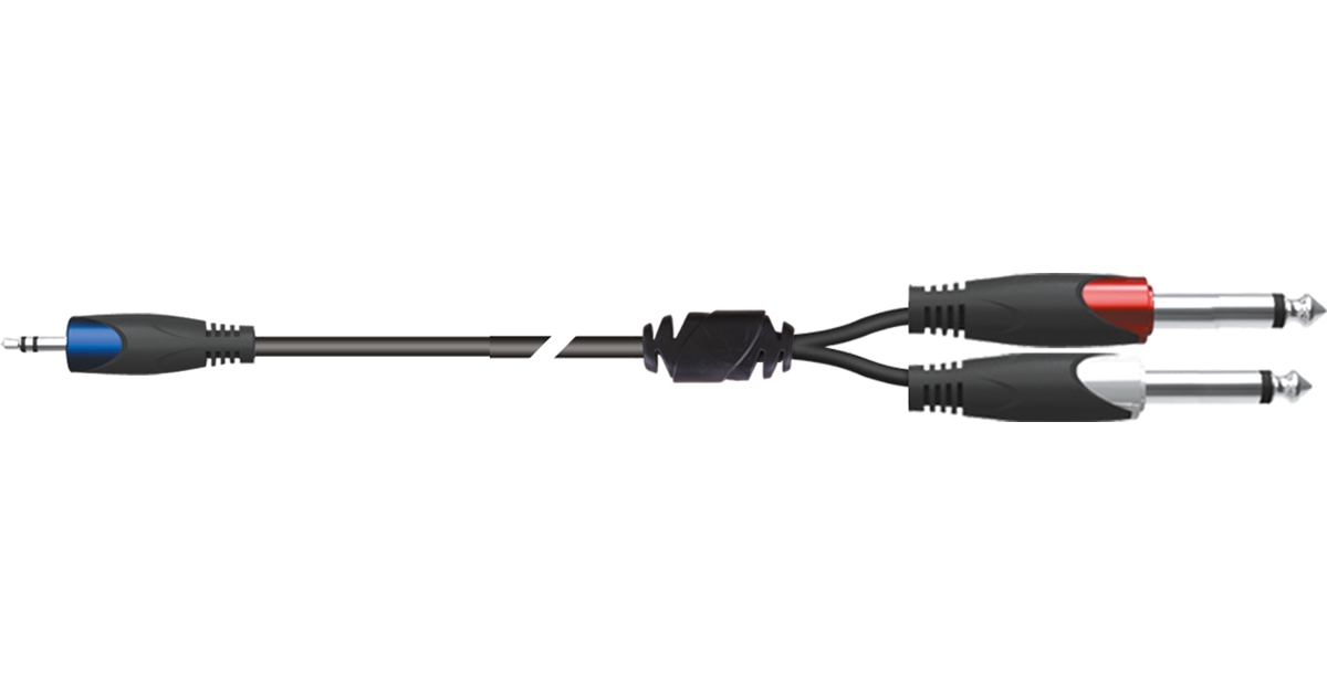 QUIK LOK SX/30-3K MINIJACK 3.5 TRS STEREO / 2X JACK 6.3 TS MONO 3 MT QUIK LOK SX/30-3K MINIJACK 3.5 TRS STEREO / 2X JACK 6.3 TS MONO 3 MT