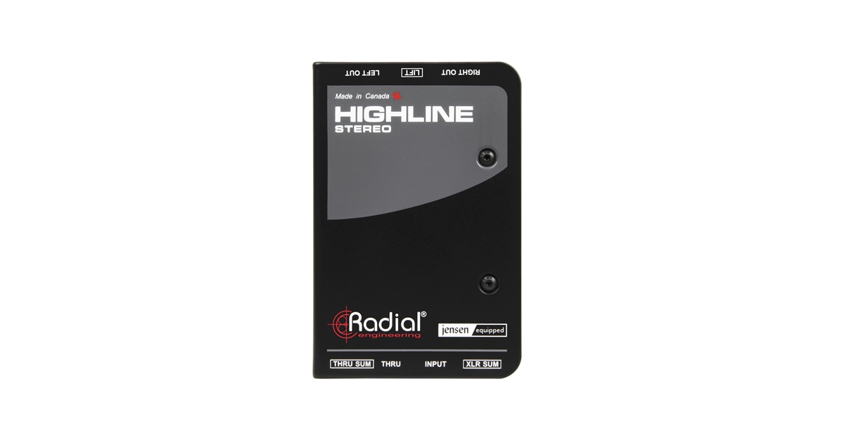 RADIAL HIGHLINE STEREO RADIAL HIGHLINE STEREO