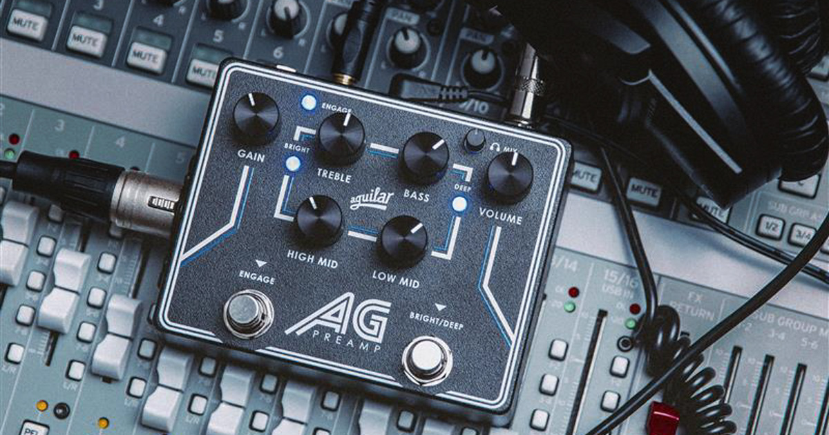 AGUILAR AG PREAMP/DI PEDAL AGUILAR AG PREAMP/DI PEDAL